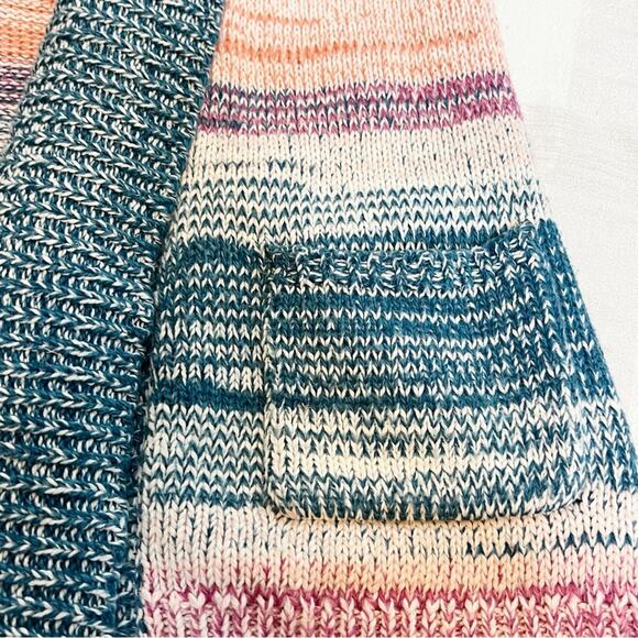 Sundance Hayden Silk Blend Open Front Long Knit Sweater Cardigan Large Petite - Picture 11 of 12